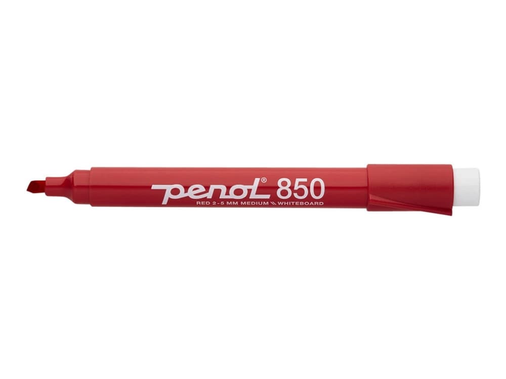 Valkotaulumerkintä Penol 850, 2-5 mm, värillinen, punainen