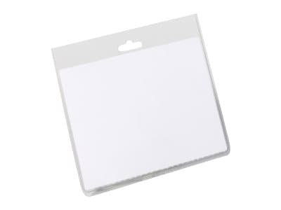 Durable 813519, Nimikyltti, Vaakataso, PVC-muovi, Läpinäkyvä, 60 mm, 90 mm