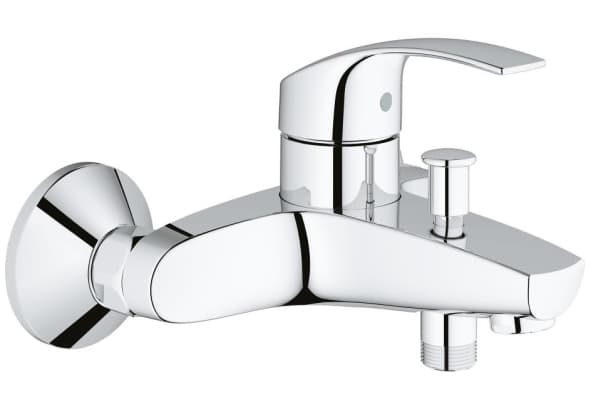 GROHE Eurosmart, Kylpyamme ja suihku, Kromi, Ovenkahva, Yksittäinen, 1/2, Tyyppi L