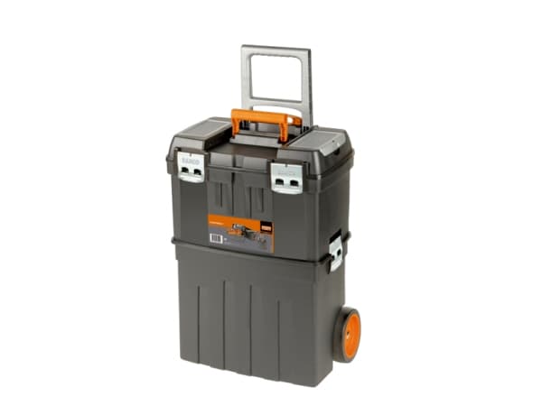 Bahco 4750PTBW47, Työkalulaatikko, Polypropeeni, Musta, Oranssi, 60 L, 25 kg, Sarana