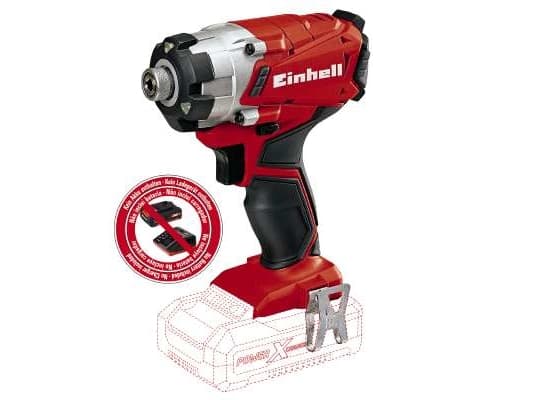 Einhell TE-CI 18/1 Li-Solo, Iskuruuvain, Pistoolikahva, 1/4, Pikaistukka, Musta, Punainen, Vyökiinnike - SOLO