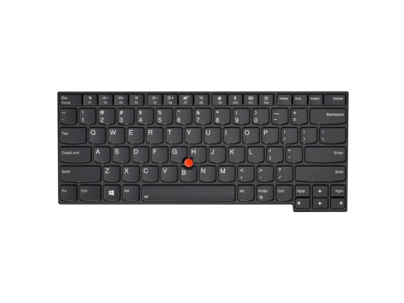 Lenovo 01YP452, Näppäimistö, Saksa, Lenovo, Thinkpad T480s/E480/L480