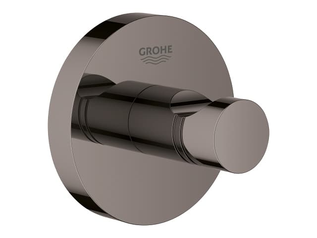 GROHE ESSENTIALS, Sisätila, Takkikoukku, Grafiitti, Metalli, Ympyrä, 1 kpl
