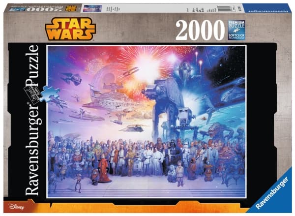 Ravensburger 00.016.701, 2000 kpl, TV/movies, 14 vuosi/vuosia