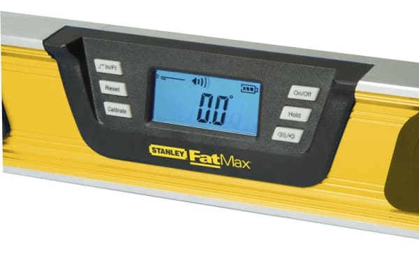 Stanley 0-42-065, 0,6 m, Alumiini, Musta, Sininen, LCD, Alumiini, AAA, 1,31 kg