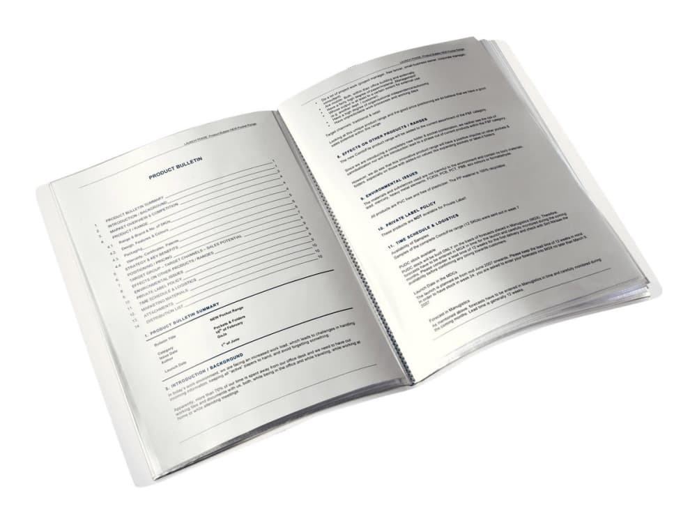 Leitz WOW - Displaybog - 40 rommia - A4:lle - kapasiteetti: 80 ark - metalli-purppuraa