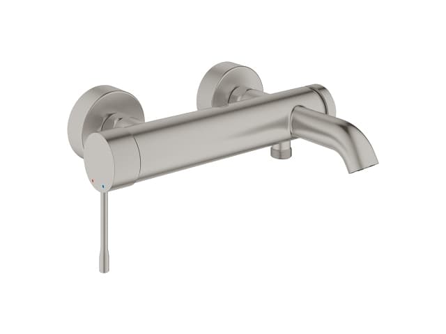 GROHE Essence, Kylpyamme, Vipukahvat, Metalli, 1/2, Ruostumaton teräs