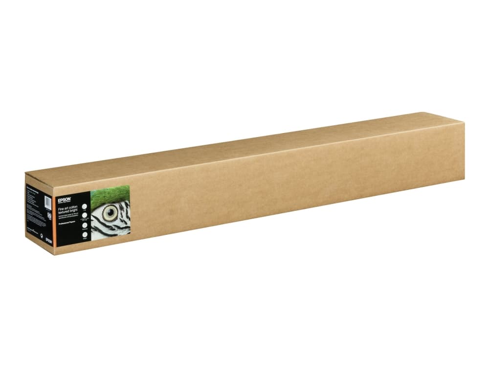 Epson Fine Art Cotton Textured Bright 44 x 15m, Matta, Taidepaperi, 300 g/m², 1 arkkia