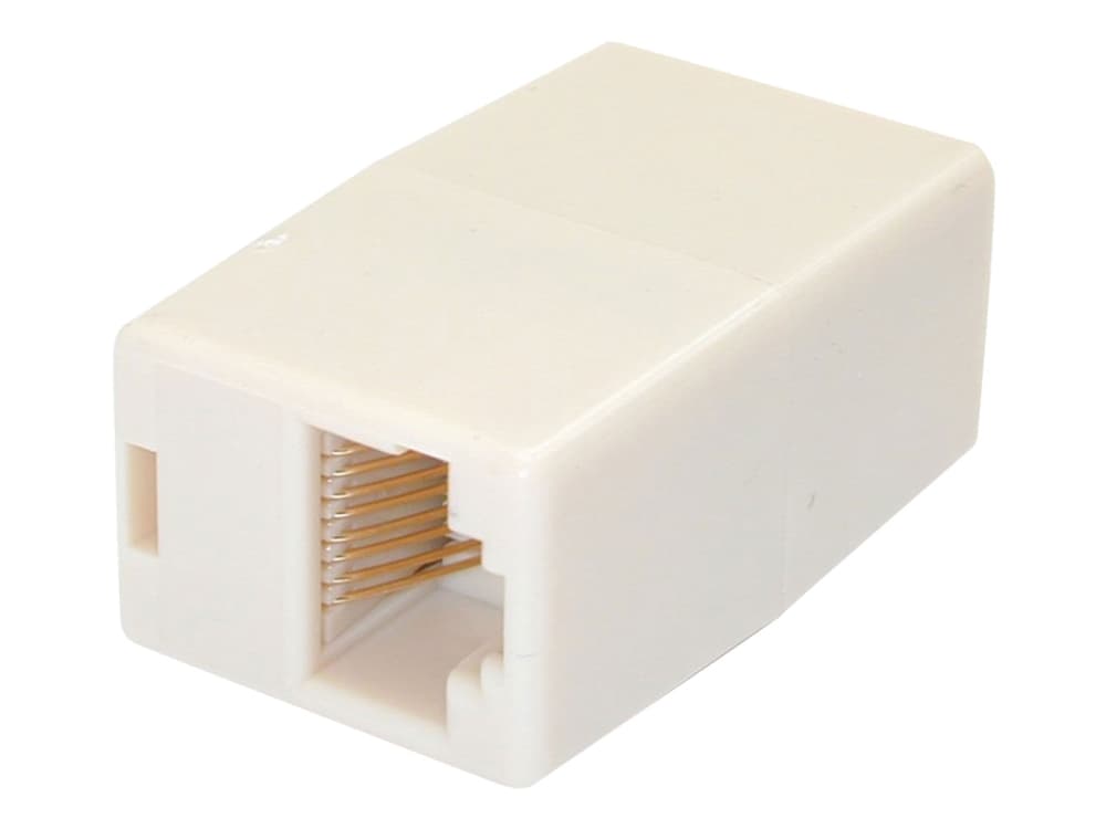 StarTech.com Cat5e RJ45 Modular Inline Coupler - 10 Pack - Cat5e Coupler - RJ45 to RJ45 Coupler - 10 pack RJ45 Couplers - Ethernet Coupler - Network Coupler - RJ-45 (female) to RJ-45 (female) - CAT 5e - beige (10 kpl)