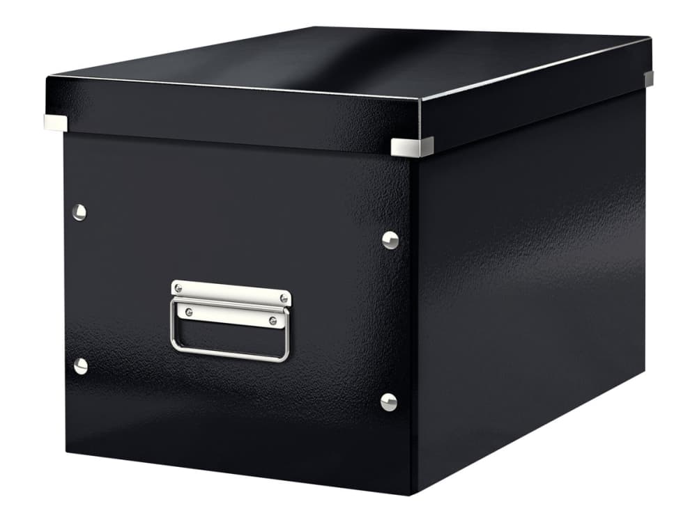 Tiedostolaatikko Click & Store Cube Large musta