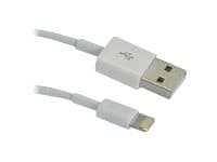 Microconnect LIGHTNING2, 2 m, Lightning, USB A, Uros, Uros, Valkoinen