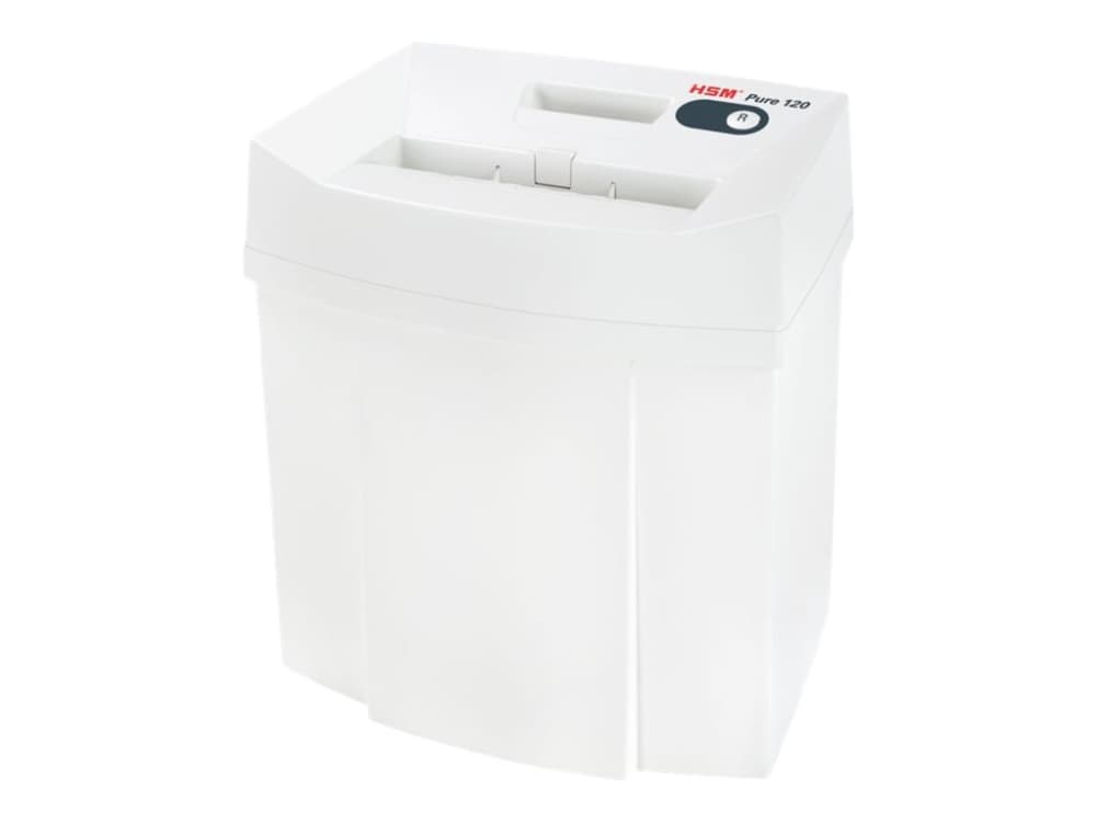 HSM PURE 120, Silpuksi leikkaava, 22,5 cm, 25 mm, 20 L, 55 dB, Painikkeet
