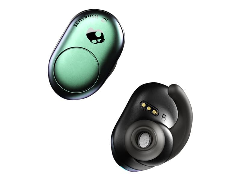 Skullcandy 414-059-8302, Langaton, 20 - 20000 Hz, Puhelut/Musiikki, 54,2 g, Kuulokkeet, Musta, Harmaa
