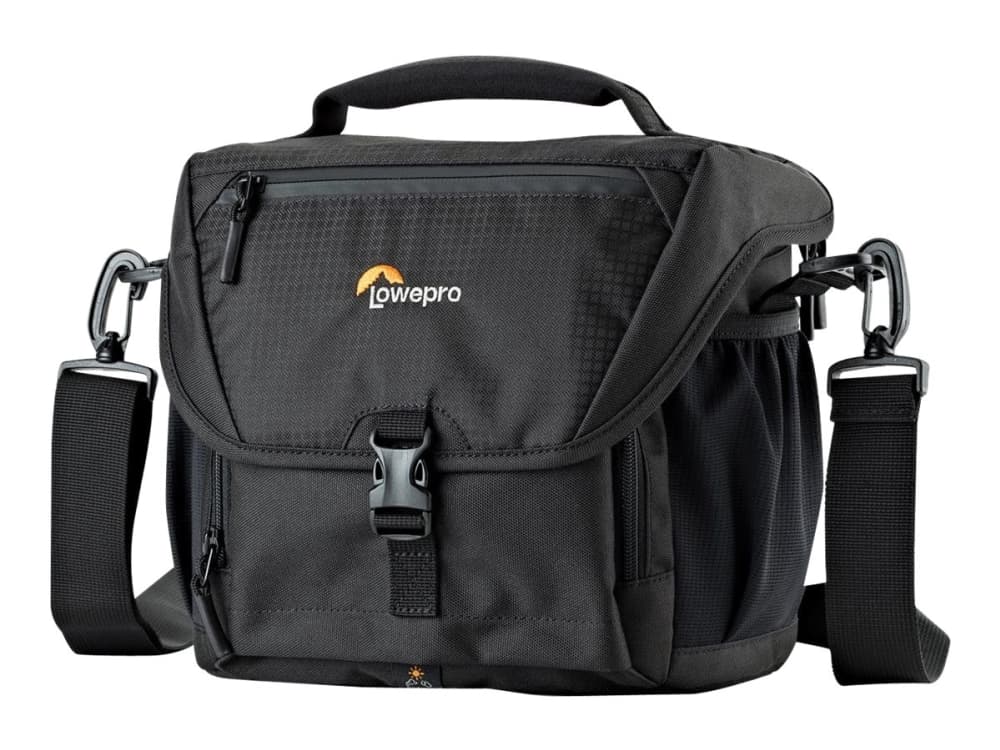 Lowepro Nova 170 AW II, Olkalaukku, Mikä tahansa tuotemerkki, Olkahihna, Musta