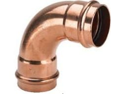 Viega Profipressin mutka 90° 42 kupari/kirkas, 291549