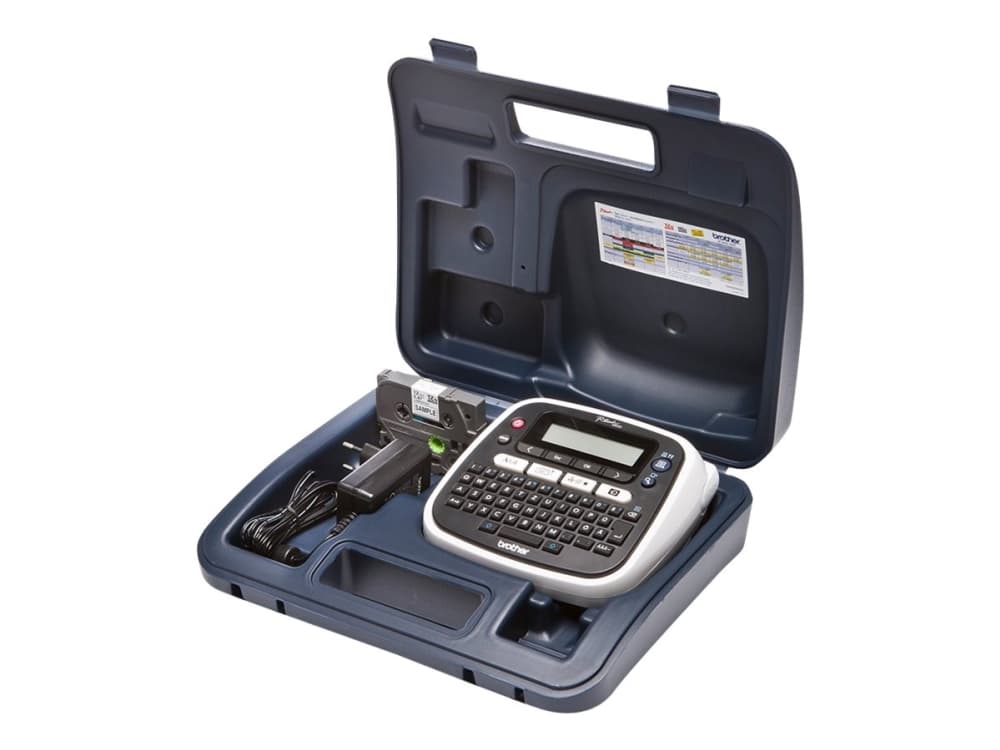 Brother P-Touch PT-D200BWVP - Etikettilappu - S/H - lämpösiirto - Rulla (1,2 cm) - 180 dpi - jopa 20 mm/sek - 2 tulostuslinjaa