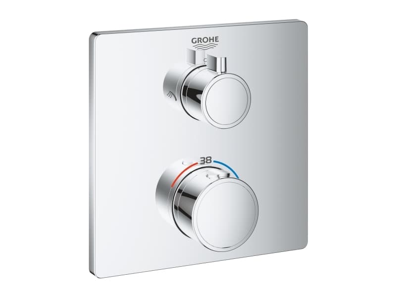 GROHE 24079000, Kylpyamme ja suihku, Palloventtiili, Kromi