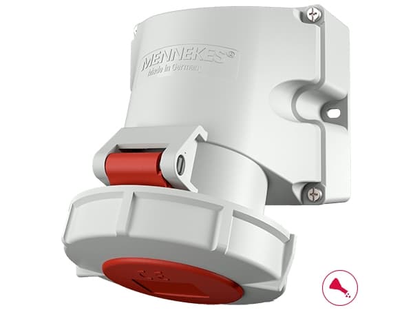 MENNEKES 9382, 5P, 6 h, Valkoinen, IP67, DE, VDE, CN, CQC, 400 V