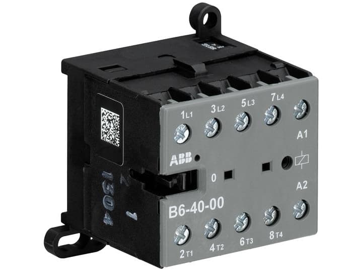 ABB B6-40-00-80, Seinään asennettava, Musta, Harmaa