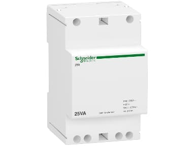 Schneider Electric A9A15215, 230 V, 50/60 Hz, 12/24 V, Valkoinen, NF, 54 mm