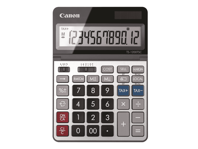 Canon TS-1200TSC peruslaskin 12 numeroa Aurinkopaneeli ja akku