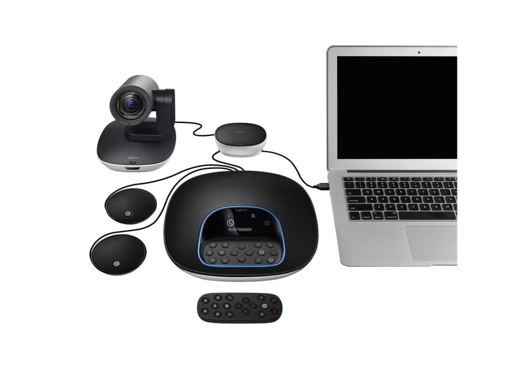 Logitech 989-000171, Pöytämikrofoni, 28 dB, 100 - 11000 Hz, 1%, Suuntaukseton, Langaton
