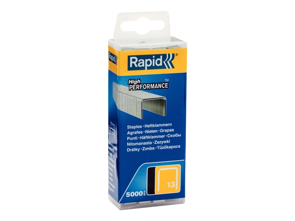 Rapid - Nastat - 13/8 - 10,6 x 8 mm - sinkitty teräs - pakkaus 5000 kpl - P/N: 23317600 varten