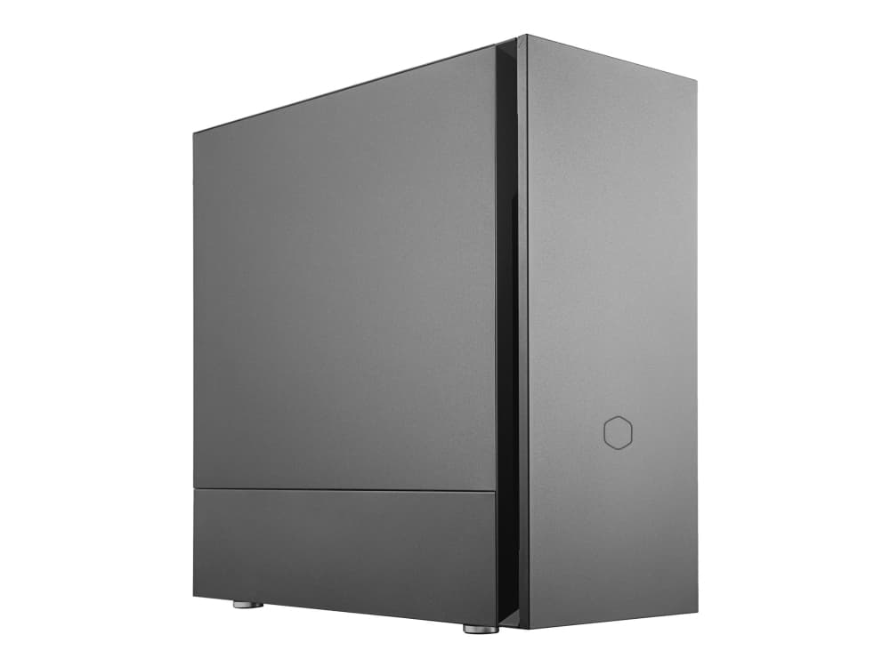 Cooler Master Silencio S600, Midi Tower, PC, Musta, ATX, mikro ATX, Mini-ITX, Muovi, Terästä, 16,7 cm