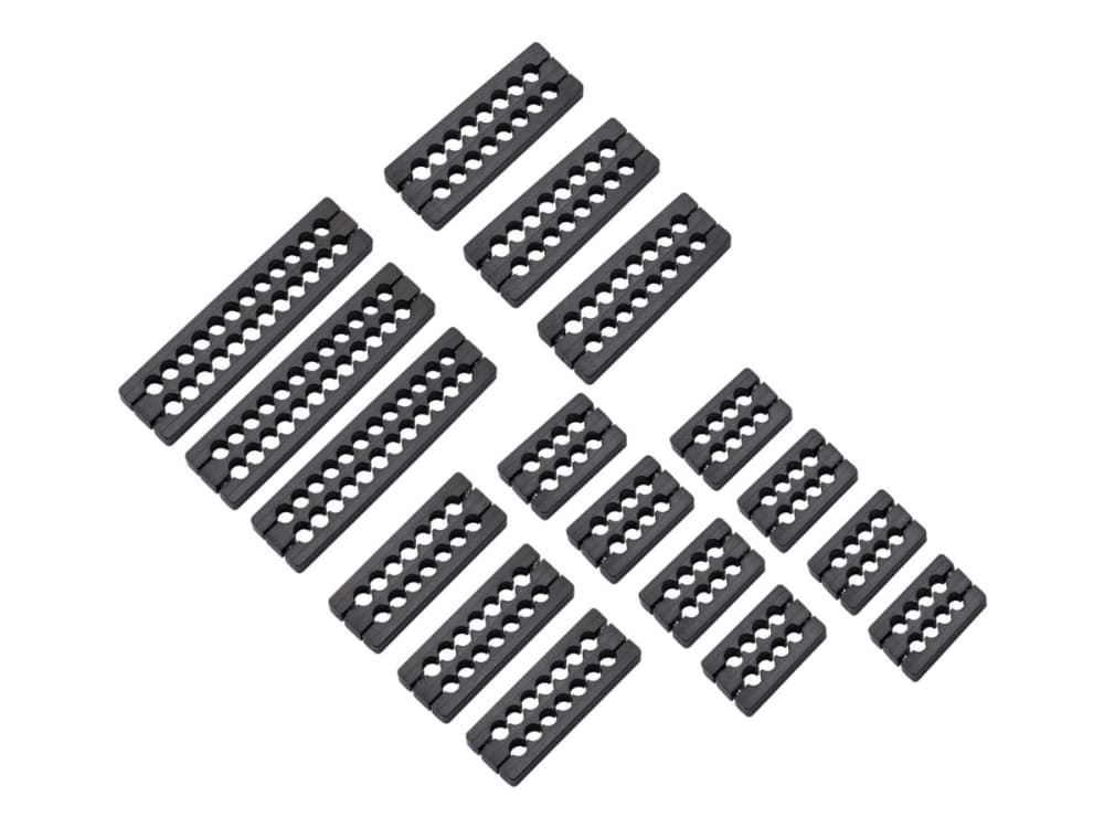 Corsair CP-8920257, Kaapelinpidike, Muovi, Ruostumaton teräs, Musta