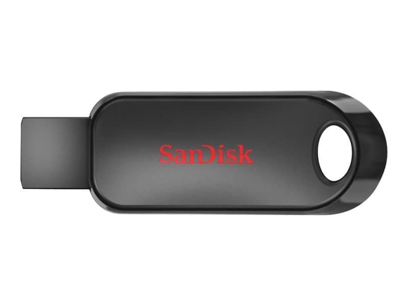 Hama 00183585, 64 GB, USB A-tyyppi, 2.0, Liuku, 6,1 g, Musta, Punainen