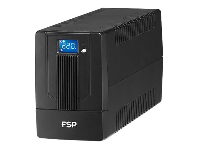 FSP iFP-sarja iFP 600 - UPS - AC 220/230/240 V - 360 Watt - 600 VA - 7 At - USB