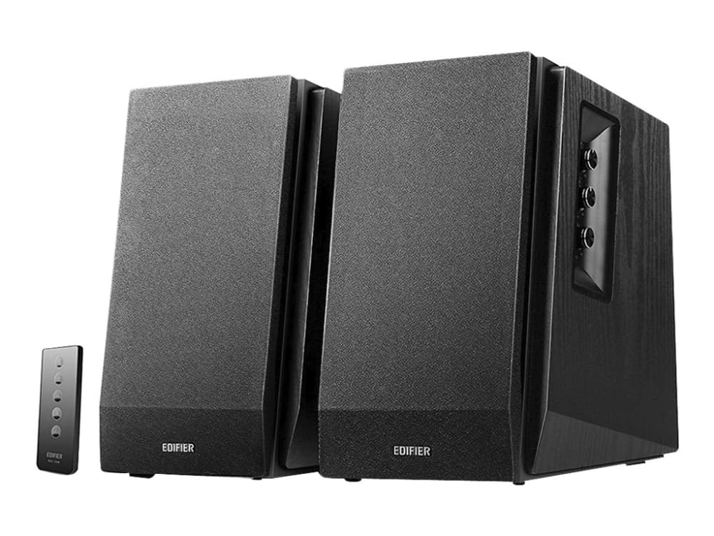 Edifier R1700BT - Kaiuttimet - kirjahylly - langaton - Bluetooth - 66 Watt (Yhteensä) - 2-tie - musta