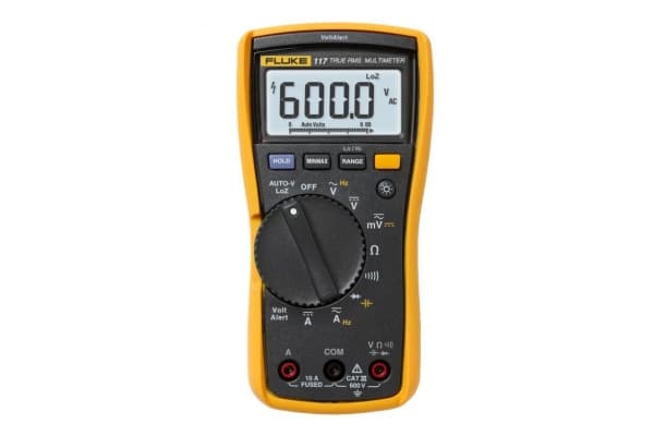 Fluke 117 true RMS yleismittari AC/DC-jännite, virta, vastus , taajuus, kapasitanssi