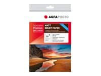 AgfaPhoto AP13050A4M, Mustesuihkutulostus, A4 (210x297 mm), Matta, 50 arkkia, 130 g/m², Punainen, Valkoinen