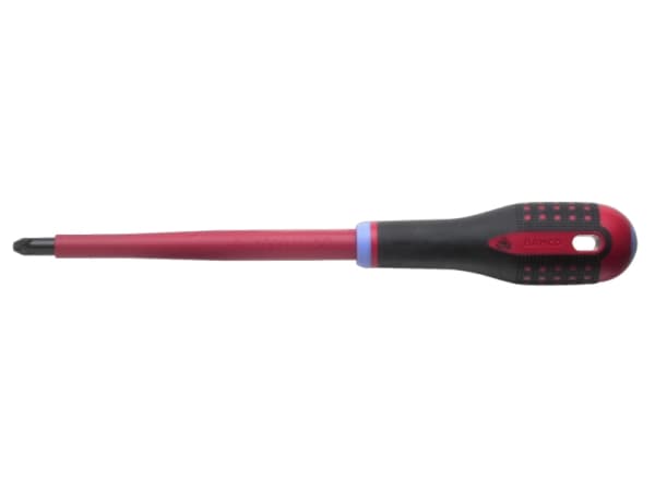 BAHCO ERGO LAUS Ruuvimeisseli BE-8820SPozidriv® lovi PZ2terä 100mm, kahva 36x122mmkokonaispituus 222mm