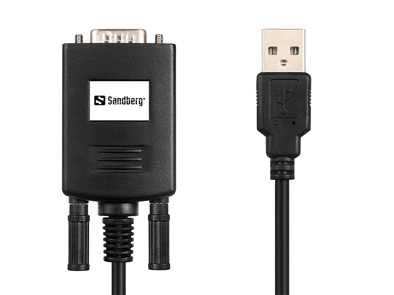 Sandberg USB to Serial Link - Sarjasovitin - USB - RS-232