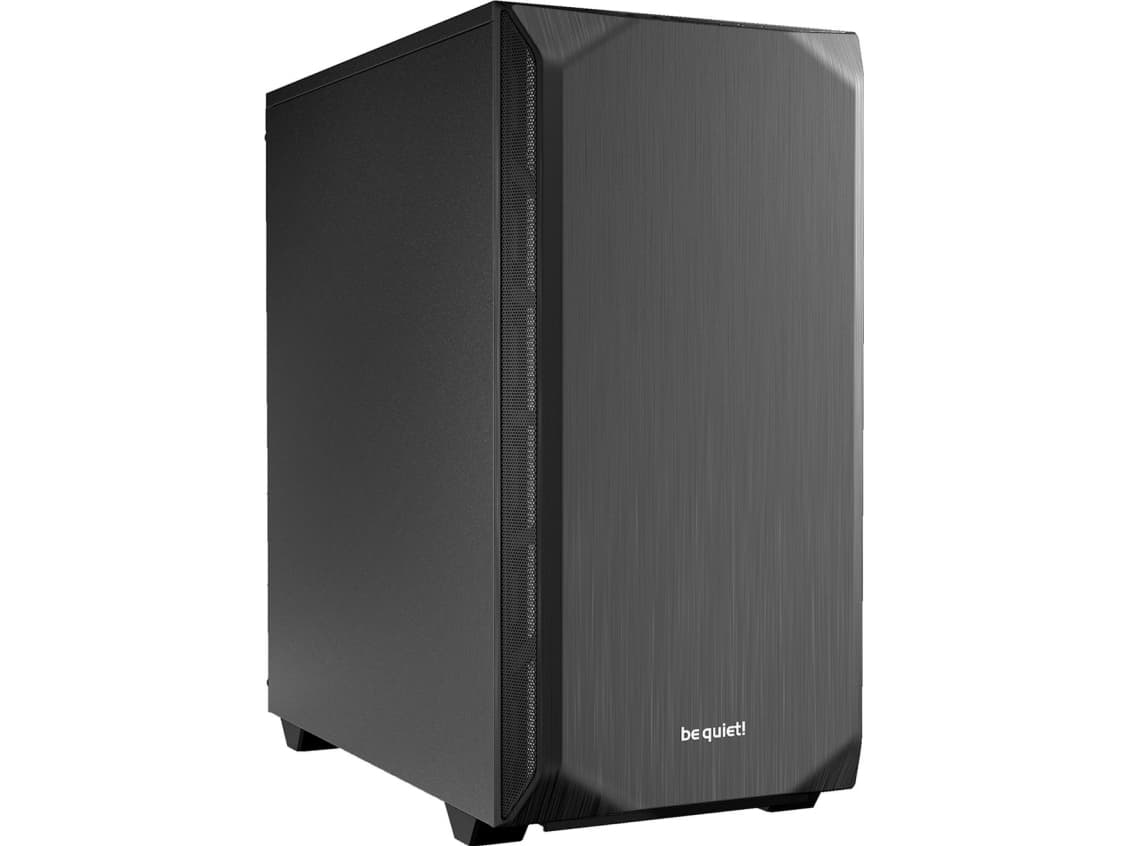 ole hiljaa! Pure Base 500 - Miditorni - ATX / Micro-ATX / ITX - ei virtalähdettä - USB / Audio - Musta (sis. 2 x Pure Wings 2 tuuletinta)