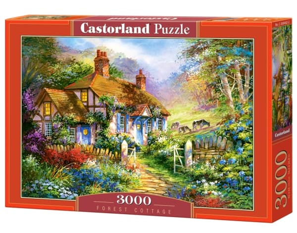 Castorland Forrest cottage 3000 kpl Palapeli 3000 kpl Keiju(t)