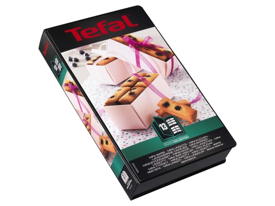 Tefal XA801312, Vaihtolevy, Musta, Tefal Snack Collection/SnackTime, 242 mm, 155 mm, 44 mm