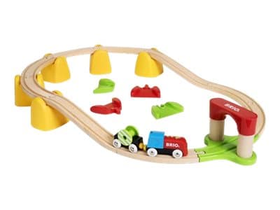 BRIO 33710 Ensimmäinen rautatieni, akkujunan kanssa