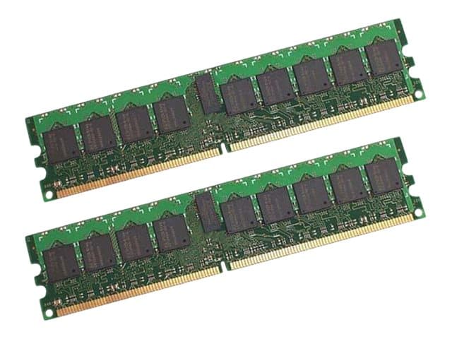 CoreParts - DDR2 - sarja - 8 GB: 2 x 4 GB - DIMM 240-nastainen - 800 MHz / PC2-6400 - rekisteröity - ECC