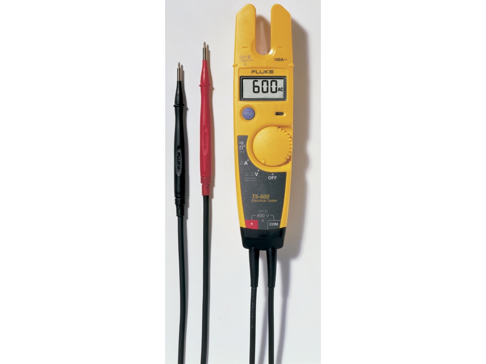 FLUKE T5-600 sähkötesterit OpenJaw 600V AC/DC. 600 V CAT III