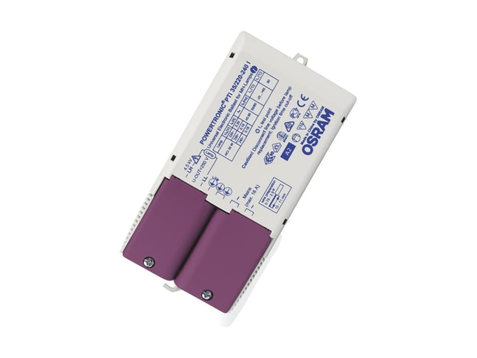 Osram PTi 35/220...240 I, 50000 t, -25 - 65 °C, 198 - 264 V, 50/60 Hz, 30 A, 83 mm