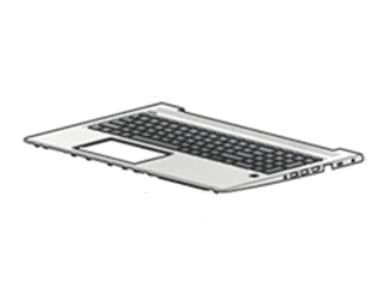 HP L45091-A41, Kotelon pohja + näppäimistö, Belgia, HP, ProBook 450 G6
