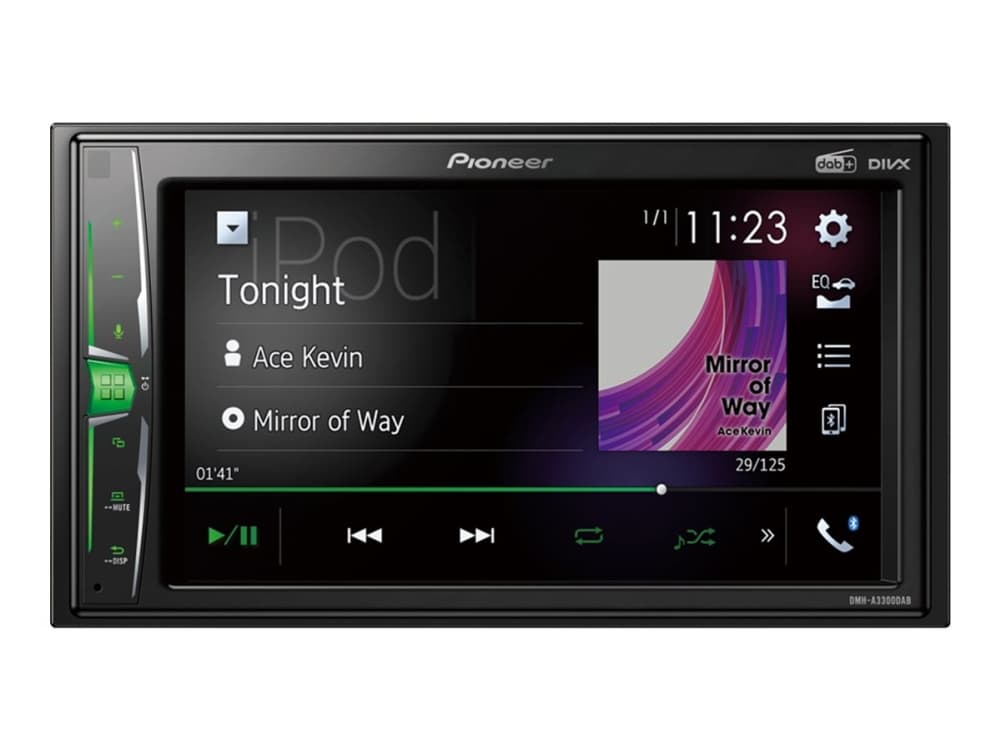 Pioneer DMH A3300DAB - Digitaalinen vastaanotin - näyttö - 6.2 - kosketusnäyttö