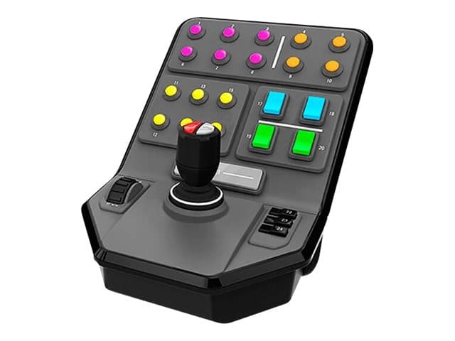 Logitech G Farm Sim Vehicle Side Panel, Erikois, PC, Analoginen/Digitaalinen, Langallinen, USB 2.0, Musta