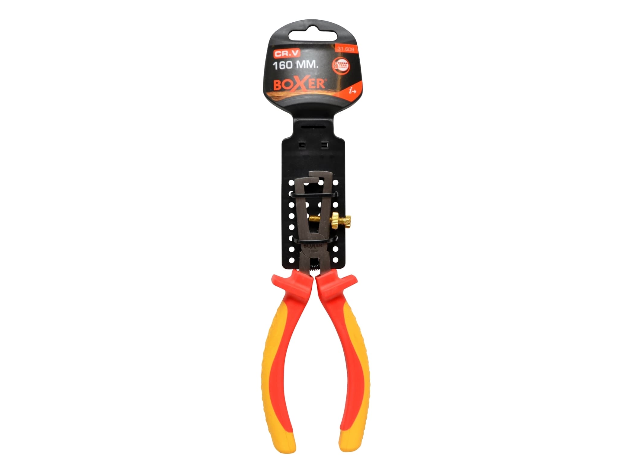 Boxer® jäänpoistorengaspihdit VDE 160 mm kromivanadiinia