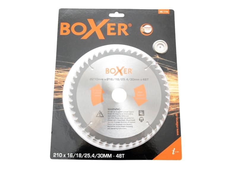 Boxer® pyörösahanterä Ø210 x Ø16/18/25,4/30 mm 48 hammasta