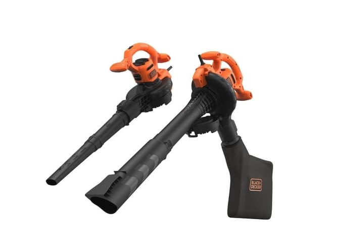Black & Decker BEBLV260-QS, Käsipuhallin, 315 km/h, 40 L, 10:1, Musta, Oranssi, 102,5 dB