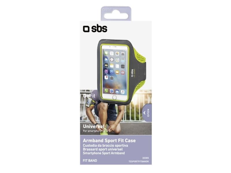SBS TESPORTFITBANDK, Käsilaukku, Mikä tahansa tuotemerkki, 12,7 cm (5), Keltainen
